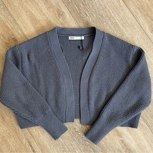 Zara cropped cardigan